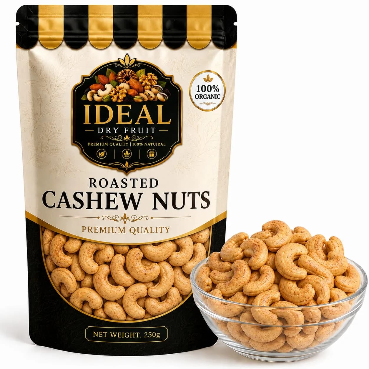 Fried Cashews Nuts250gm/500gm/1kg